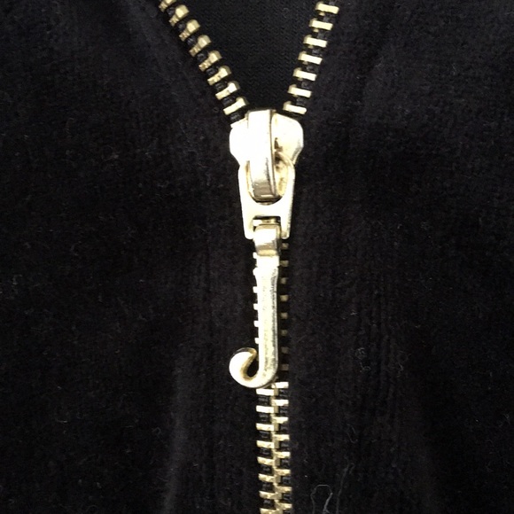 Juicy couture black sweat suit jacket - Picture 3 of 4